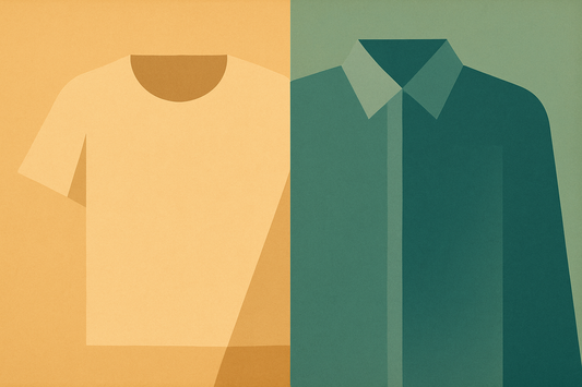 The Fascinating Difference Between T-Shirt and Shirt: History, Terminology & Fashion Insights